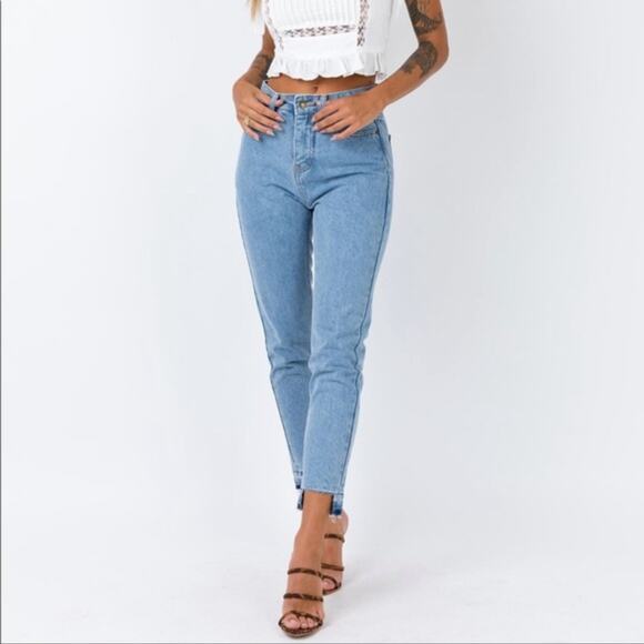 Lioness Princess Polly Mind Over Matter High Rise Mom Jean Size 4 - Picture 2 of 15